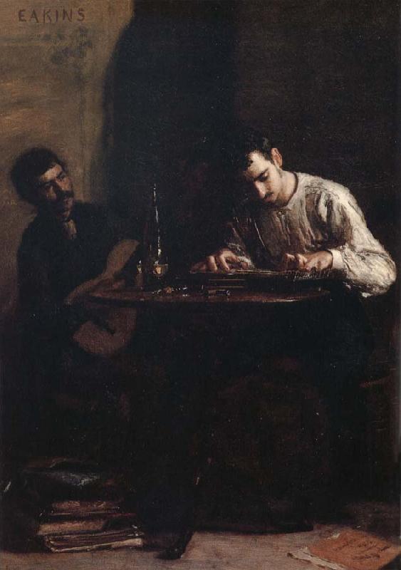 Thomas Eakins Characteristic of Performance Sweden oil painting art